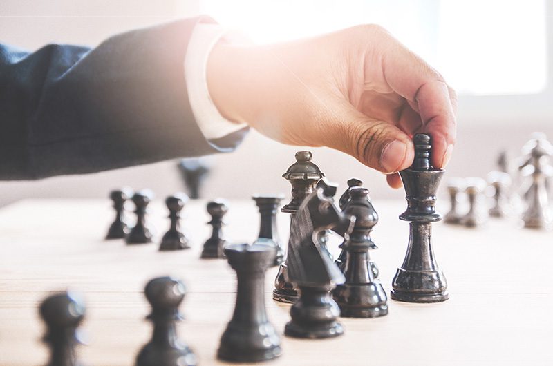 consulting image featuring chess strategy