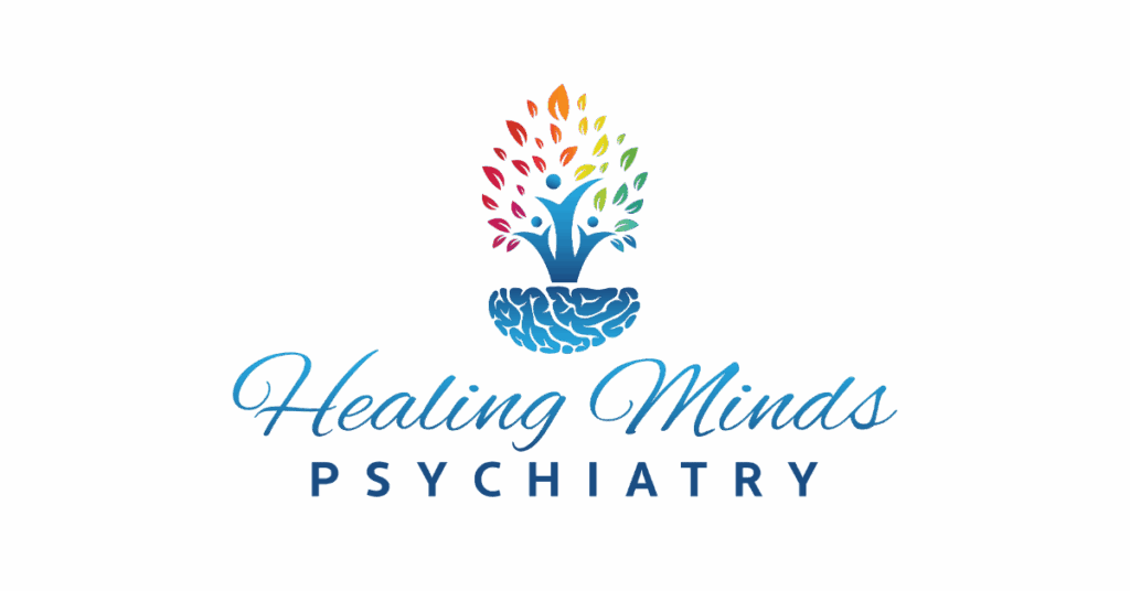 healing minds psychiatry logo